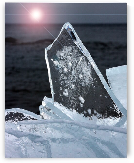  Plate Ice Superior by Jim Radford