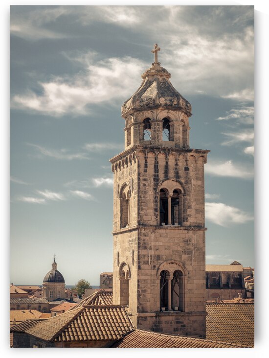Dubrovnik Monastery Tower by Dave Bowman