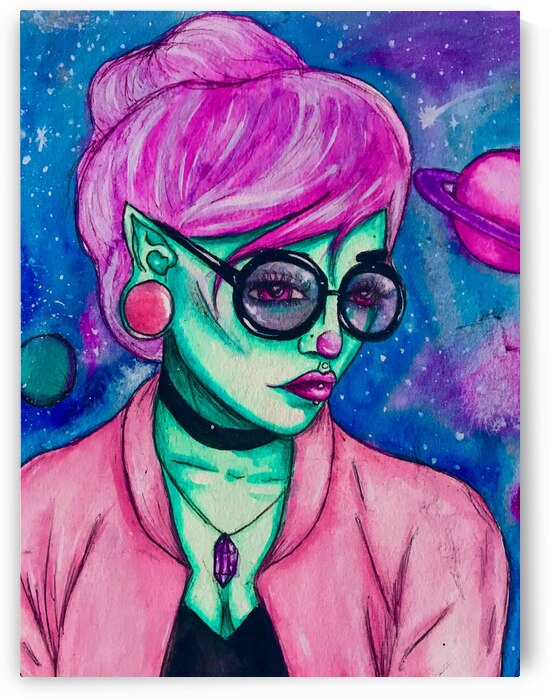 Id Rather Be An Alien  by Coraline Moth