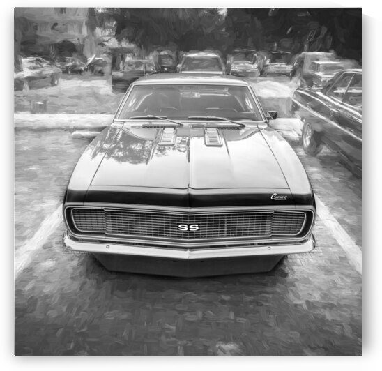 1968 Green Chevrolet Camaro RSSS X101 by Rich Franco