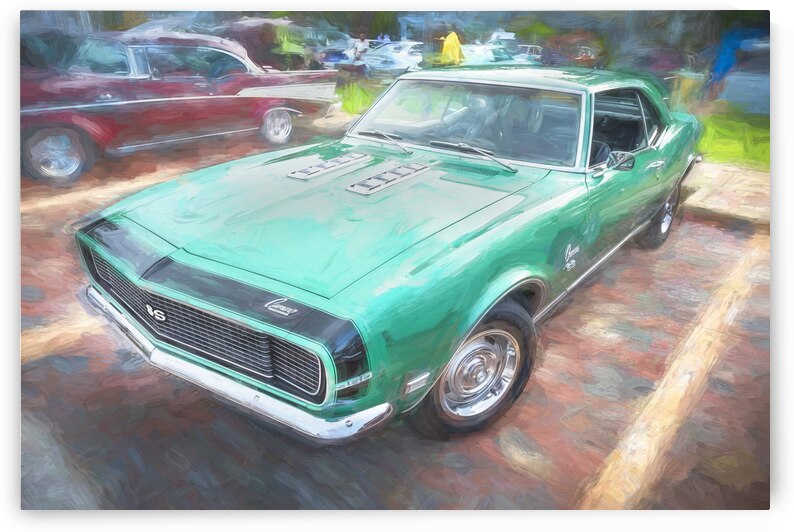 1968 Green Chevrolet Camaro RSSS X103 by Rich Franco