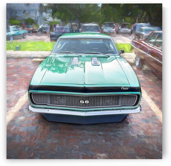 1968 Green Chevrolet Camaro RSSS X104 by Rich Franco