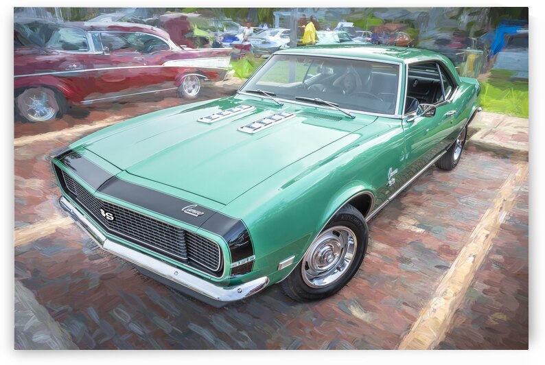 1968 Green Chevrolet Camaro RSSS X105 by Rich Franco