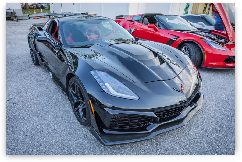 2019 Black Chevrolet Corvette ZR1 X162 by Rich Franco