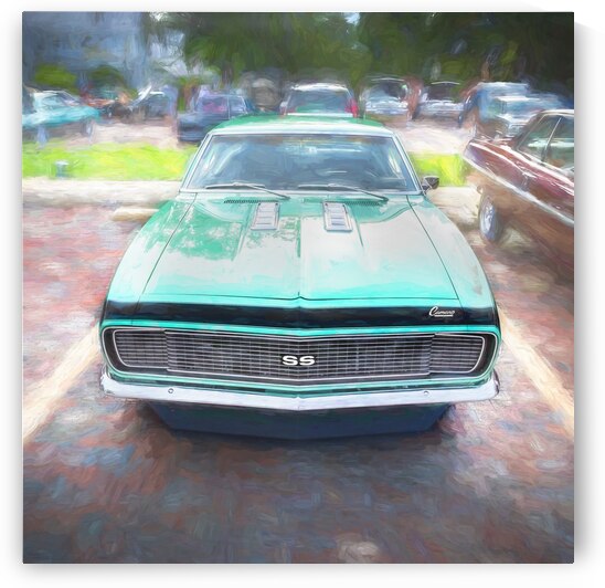 1968 Green Chevrolet Camaro RSSS X106 by Rich Franco