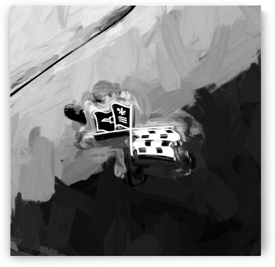 1970 Red C3 Corvette LT1 Convertible X 7 by Rich Franco