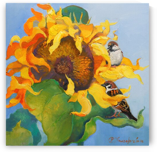 Summer day on Sunflower by Anastasiia Grygorieva