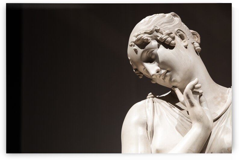 Dancer with finger on her chin by Antonio Canova 1814. Classic by Paolo Modena