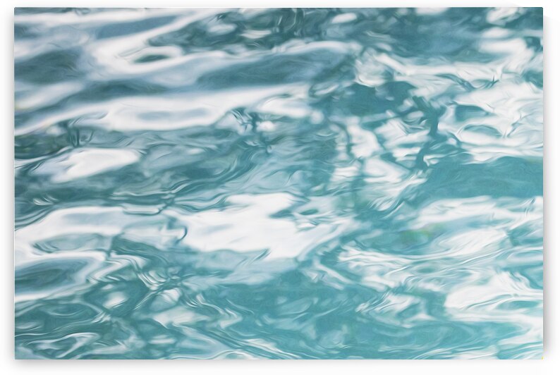 Clean Pure Water Abstract X101 by Rich Franco