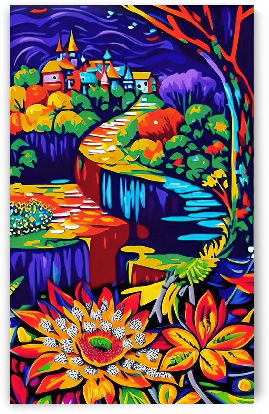 painting in expressionism style  1 in collection by Radiy Bohem