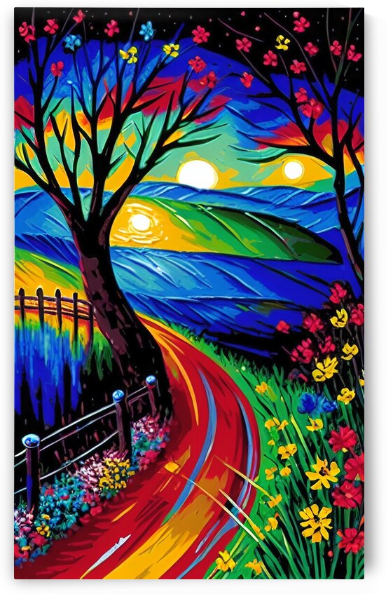 painting in expressionism style  5 in collection 2023 by Radiy Bohem