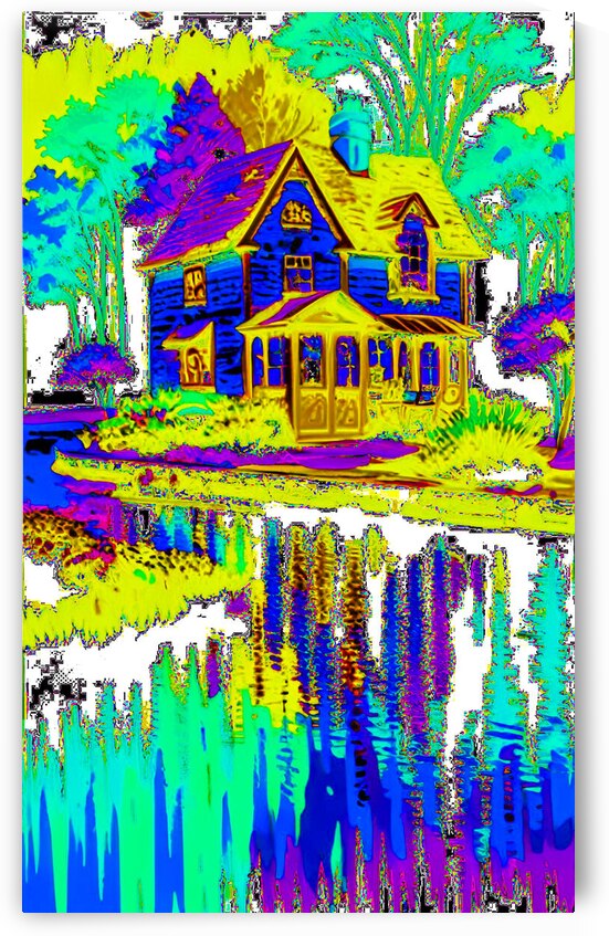 painting in expressionism style  in collection  8 by Radiy Bohem