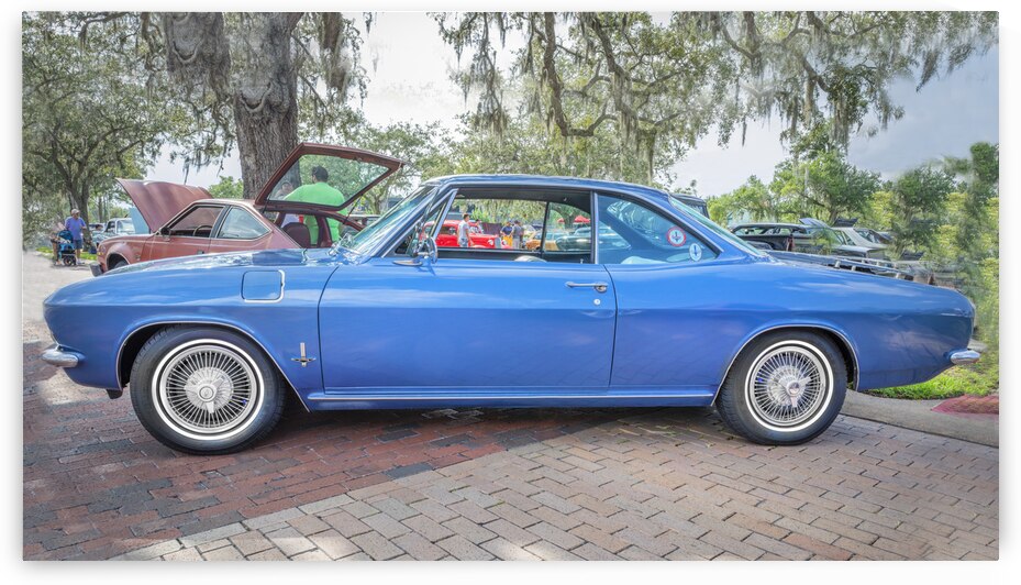 1965 Blue Chevrolet Corvair Monza X 4 by Rich Franco