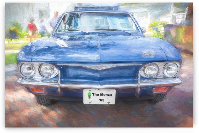 1965 Blue Chevrolet Corvair Monza X 5 by Rich Franco