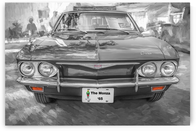 1965 Blue Chevrolet Corvair Monza X 6 by Rich Franco