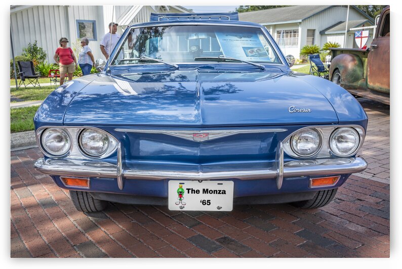 1965 Blue Chevrolet Corvair Monza X 7 by Rich Franco
