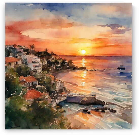 Beach Sunset by Hoosain Harneker