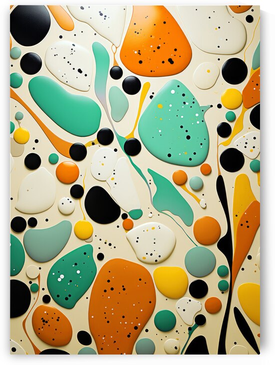 Terrazzo pattern art 1 by Justyna Jaszke JBJart
