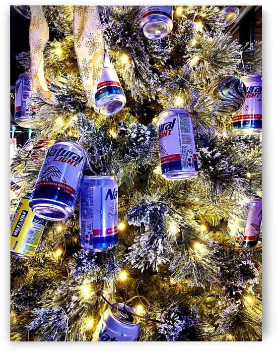 Beer Can Christmas Tree Ornaments by Bill Swartwout Photography