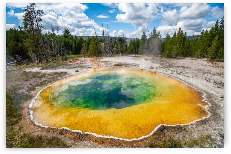 Morning Glory Pool by Noah Lang