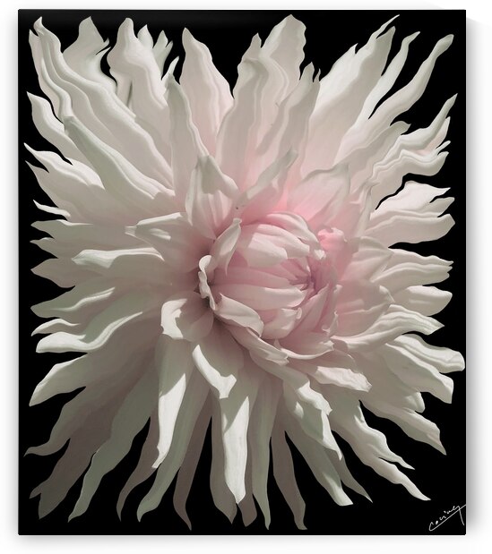 Twilight Rhapsody - Floral Art Print by Corina Ioana