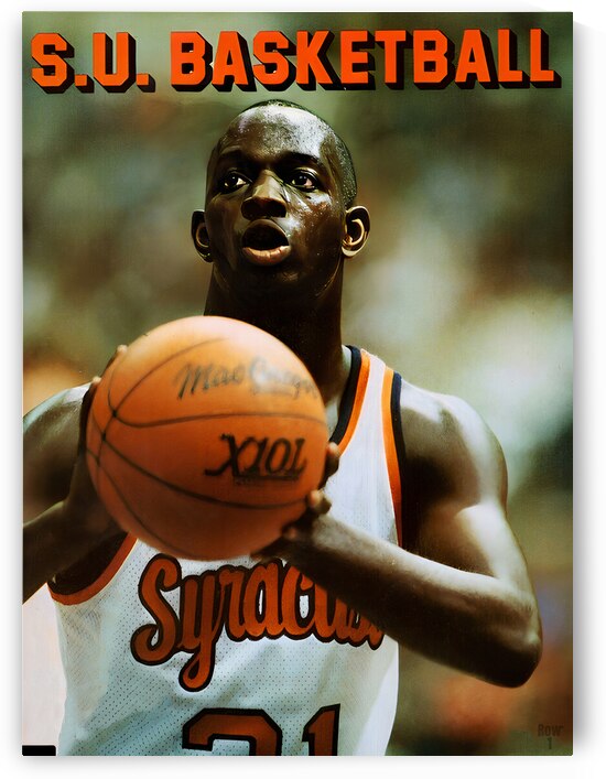 1985 Syracuse Basketball Pearl Washington  by Row One Brand
