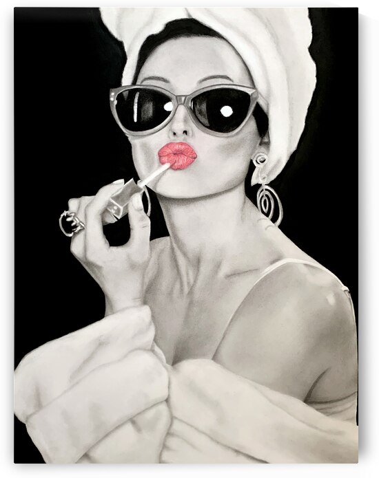 Audrey by Amanda Melia Art