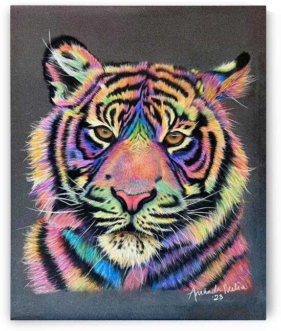 Le Tigre Fantasque by Amanda Melia Art