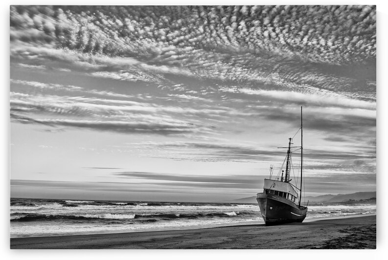 Stranded Boat on Salmon Creek II by Images By Jon Evan