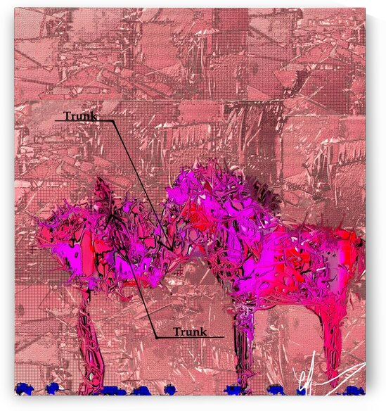 Blue Mice & Pink Elephants by Ed Purchla