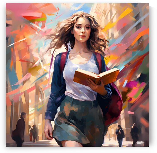 Minds Blossoming Journey by Artful Vision Studio