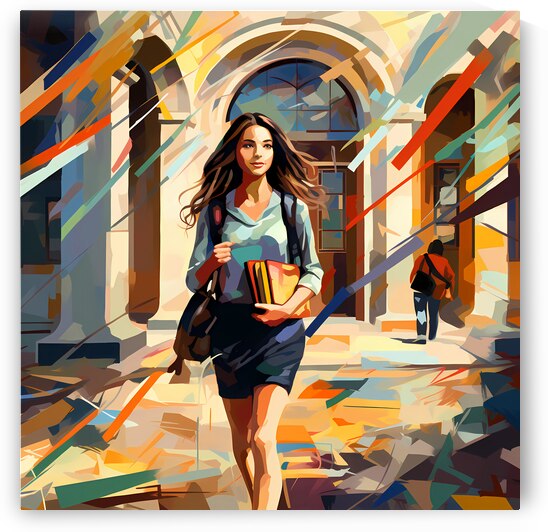 The Studious Scholar by Artful Vision Studio