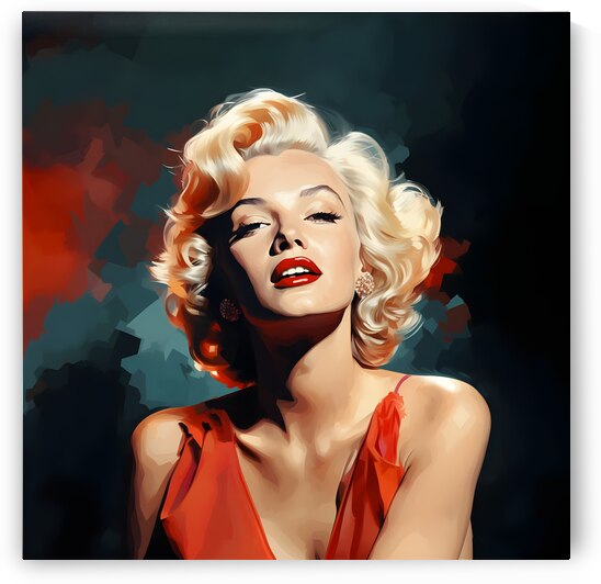 A Pop Art Portrait of Marilyn Monroe by Dudley