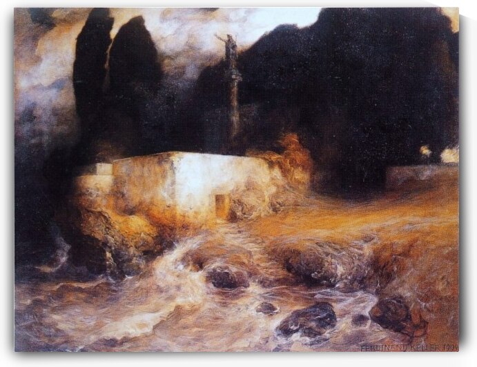 Neptune's Shrine by Ferdinand Keller