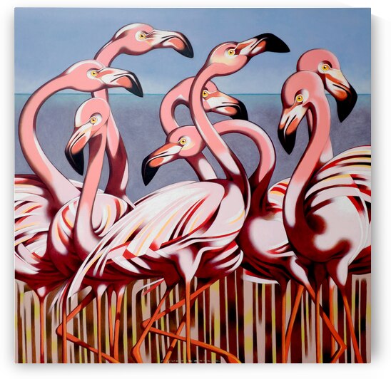 Flamingos by federicocortese