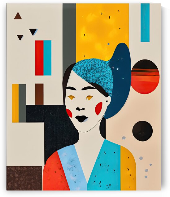 Beauty and mystery in cubism - GIA0923-1042-ILU by JordiCarrio