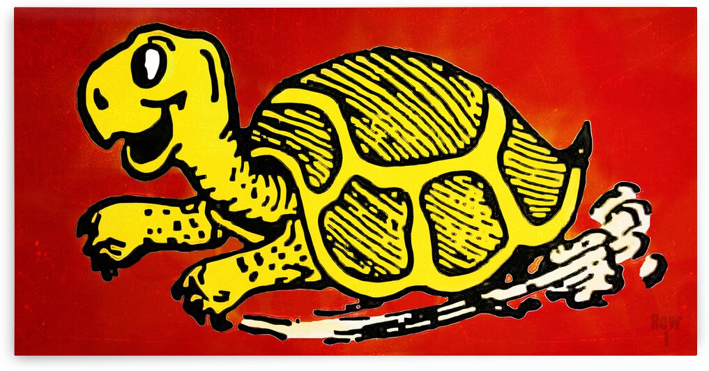 1970s Maryland Terp Art Remix by Row One Brand