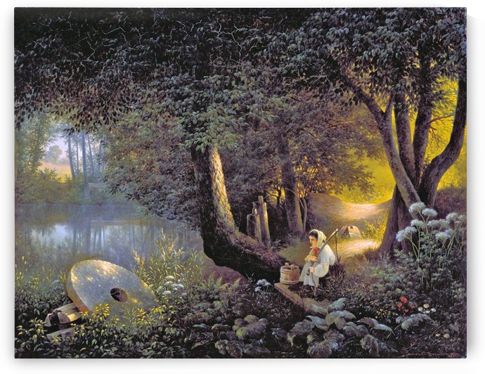 The Old Mill by Vasily Sergeyevich Smirnov