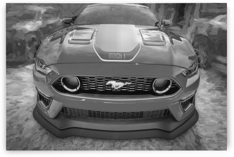 2021 Ford Mustang Mach 1 Grabber Blue X 13 by Rich Franco