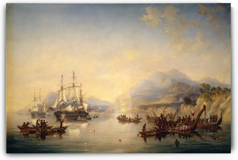 Erebus' and the 'Terror' in New Zealand by John Wilson Carmichael