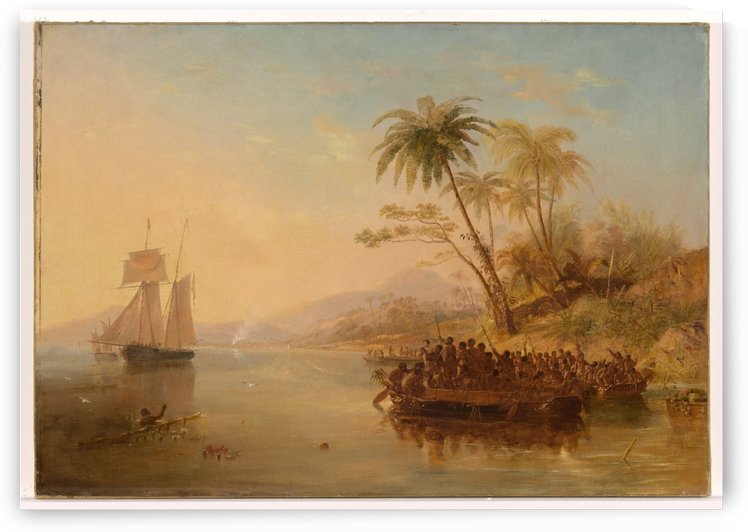 The Rescue Of William Doyly by John Wilson Carmichael