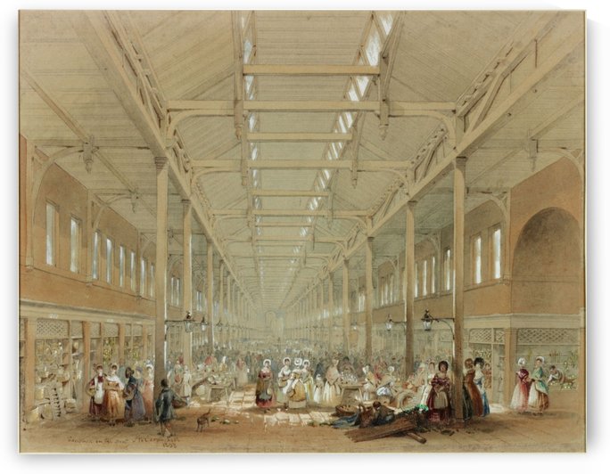 Newcastle great hall by John Wilson Carmichael