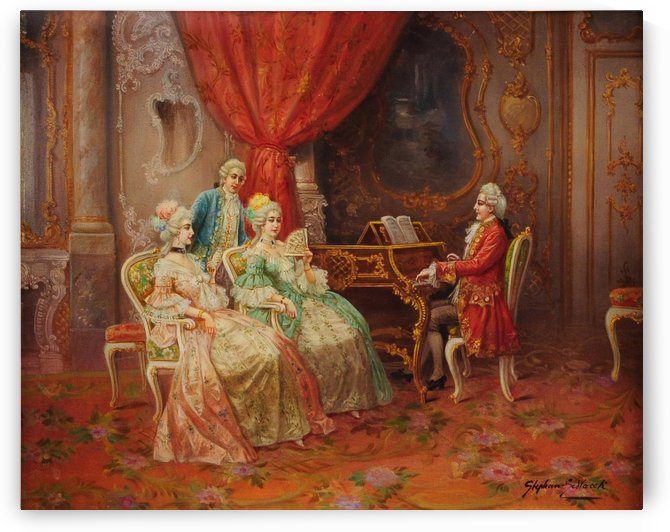 Rococo Society by Stephan Sedlacek