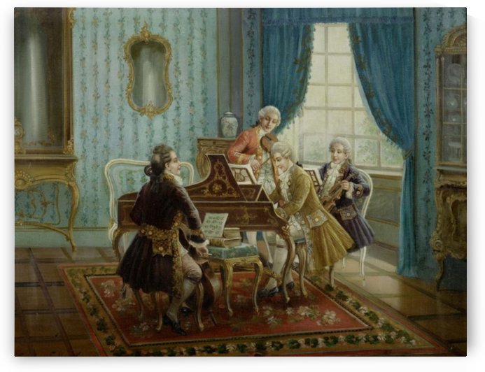 People learning to play the piano by Stephan Sedlacek
