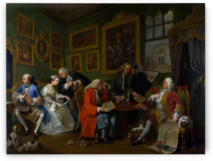 A gathering discussing current events by Stephan Sedlacek