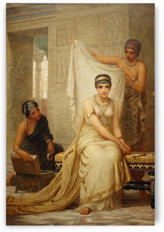 Scene from Oriental Harem by Stephan Sedlacek