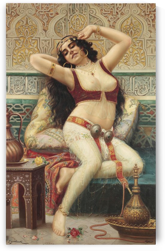 A Harem Beauty by Stephan Sedlacek