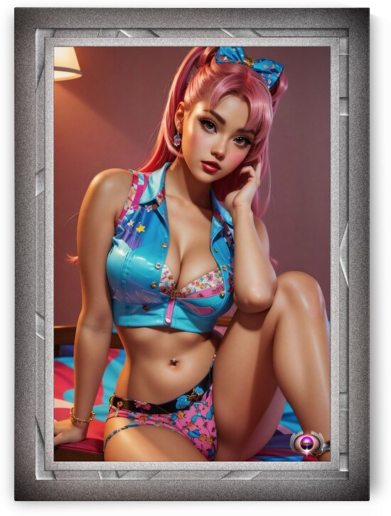 Nancy Wants To Go Out And Have Fun Gorgeous AI Concept Art Portrait by Xzendor7 by xzendor7