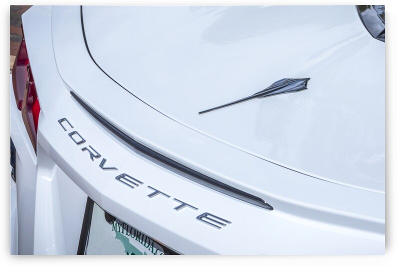 2021 White Chevrolet Corvette C8 X 5 by Rich Franco