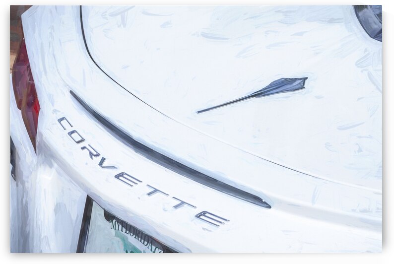 2021 White Chevrolet Corvette C8 X 6 by Rich Franco